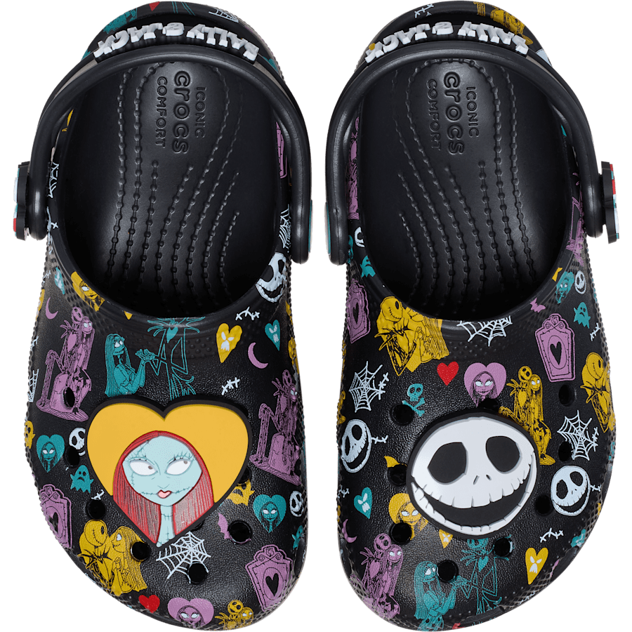 Toddlers’ Disney Tim Burton's The Nightmare Before Christmas Jack and Sally Classic Clog - US 7237