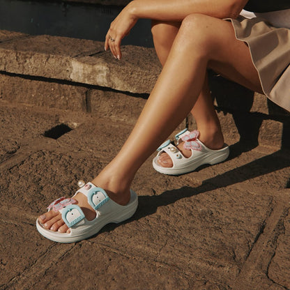 Saturday Enamel Buckle Sandal - US 4873