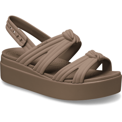 Brooklyn Low Wedge Knot Sandal - US 6683