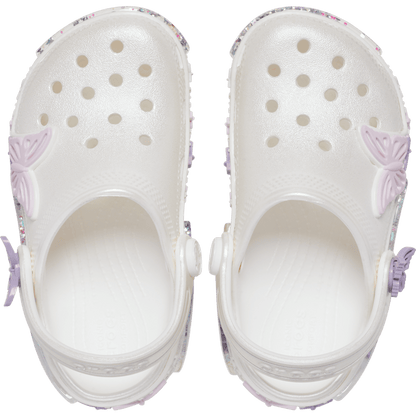 Toddler Classic Butterfly Sparkle Shaker Clog - US 4406