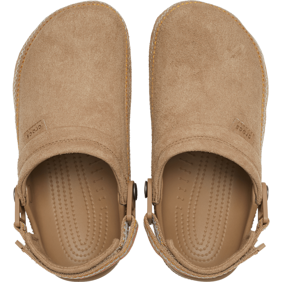 Crafted Vegan Suede Stitch Clog - US 1942
