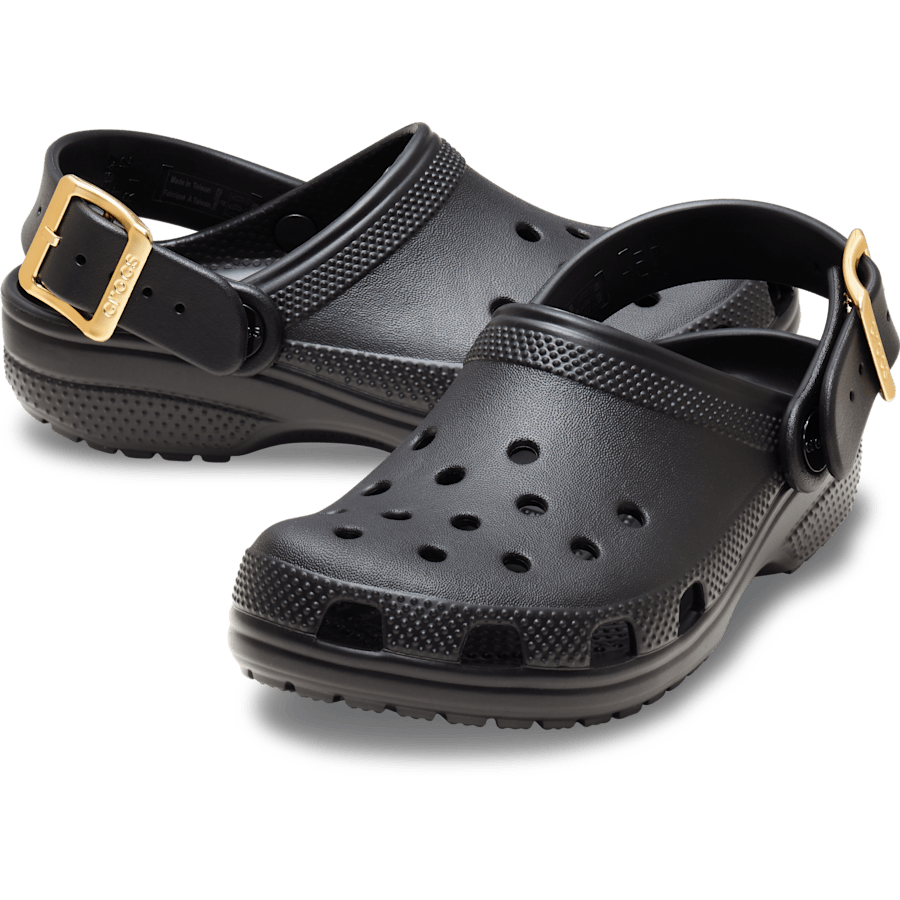 Kids' Classic Metallic Buckle Clog - US 3209