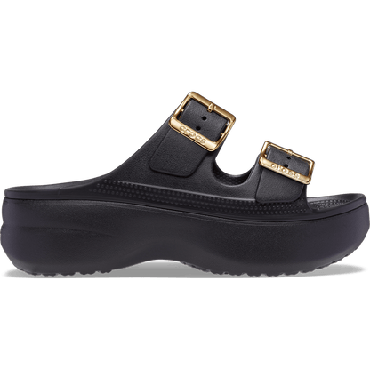 Women's Saturday Platform Metallic Buckle Sandal - US 5814