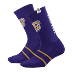 NFL Baltimore Ravens Crocs Socks - US 4186