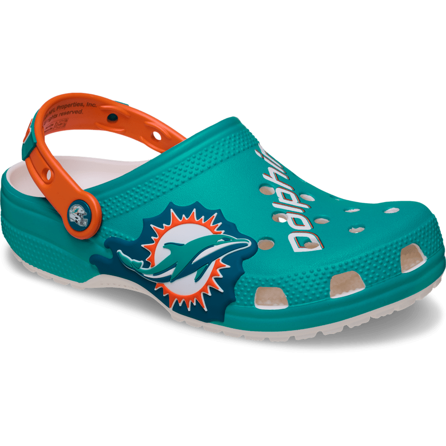 Kids' NFL Miami Dolphins Graphic Classic Clog - US 7561