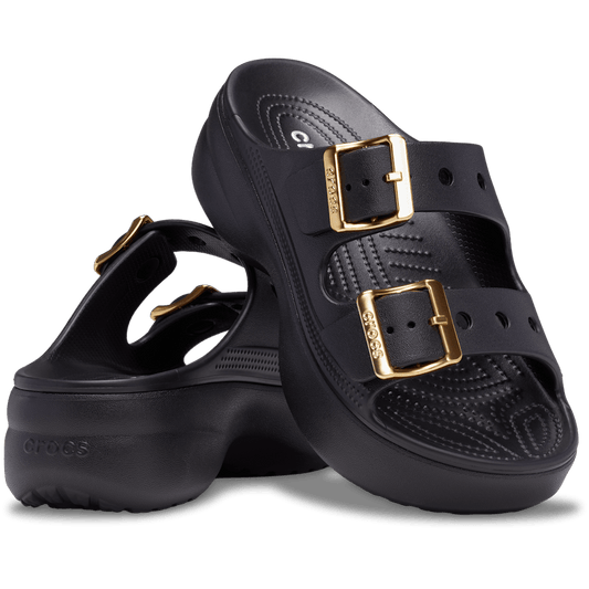Women's Saturday Platform Metallic Buckle Sandal - US 5814