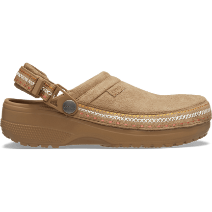 Crafted Vegan Suede Stitch Clog - US 1942
