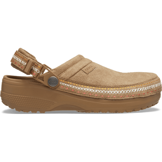 Crafted Vegan Suede Stitch Clog - US 1942