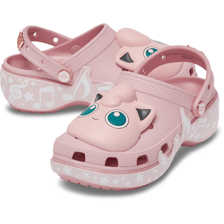 Pokémon Jigglypuff Classic Platform Clog - US 1531