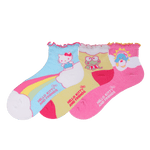 Sanrio® Crocs Socks 3 Pack - US 7394