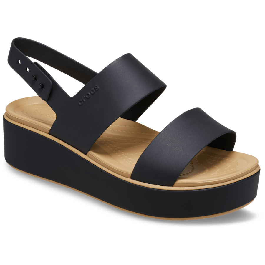 Brooklyn Low Wedge Matte Wrap Sandal - US 6047