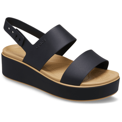 Brooklyn Low Wedge Matte Wrap Sandal - US 6047