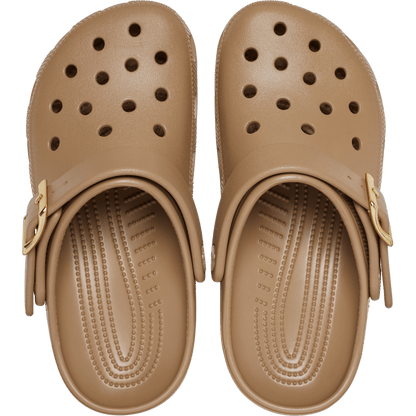 Classic Metallic Buckle Clog - US 4808