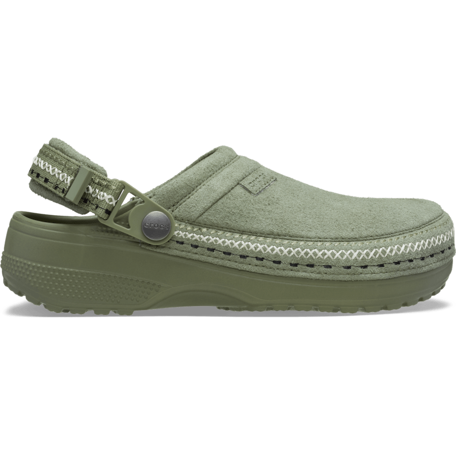 Crafted Vegan Suede Stitch Clog - US 4648