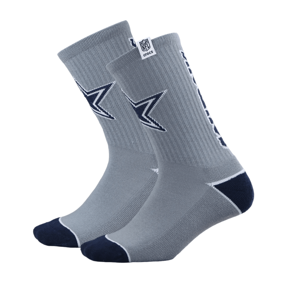 NFL Dallas Cowboys Crocs Socks - US 3666