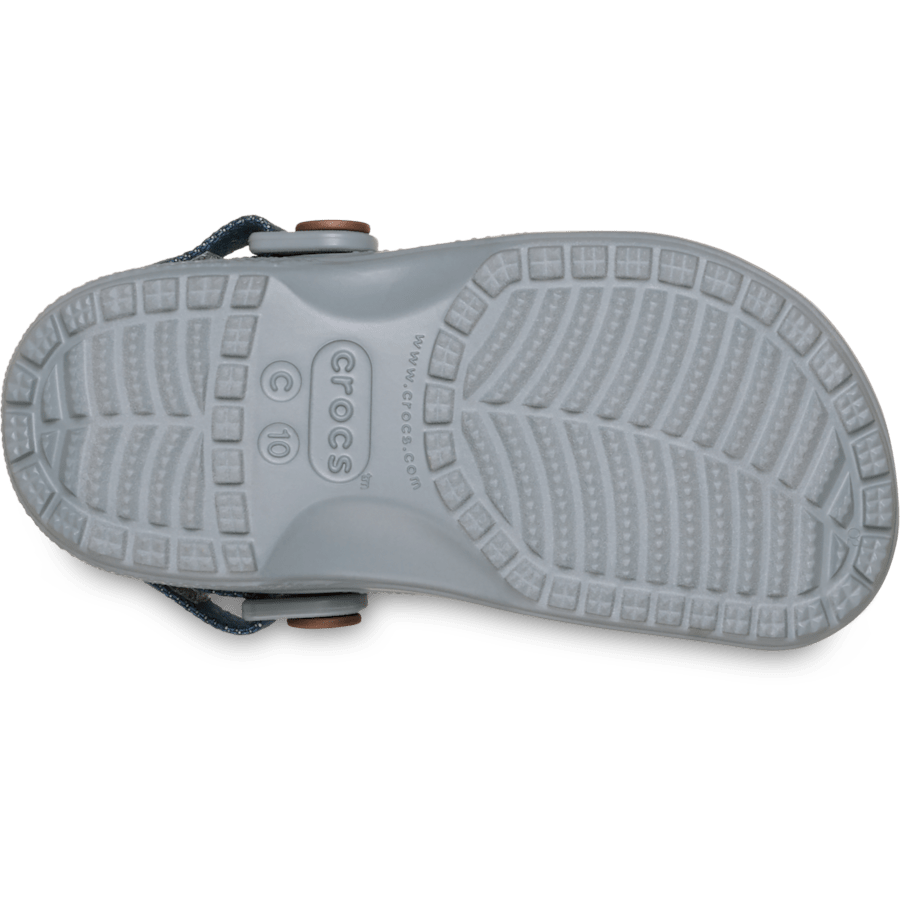 Toddler Classic Denim Adjustable Backstrap Clog - US 3394