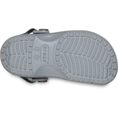 Toddler Classic Denim Adjustable Backstrap Clog - US 3394