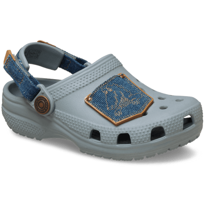 Toddler Classic Denim Adjustable Backstrap Clog - US 3394