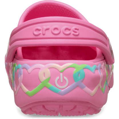 Toddler Classic Heart Lights Clog - US 3456