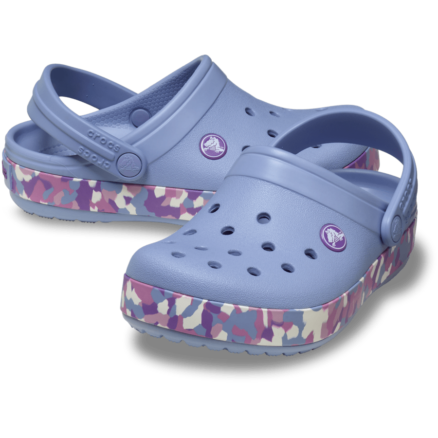 Kids' Crocband Glow Confetti Band Clog - US 6908