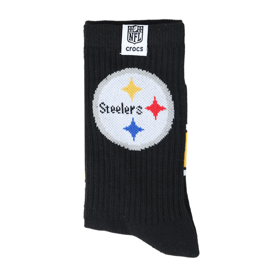 NFL Pittsburgh Steelers Crocs Socks - US 4294