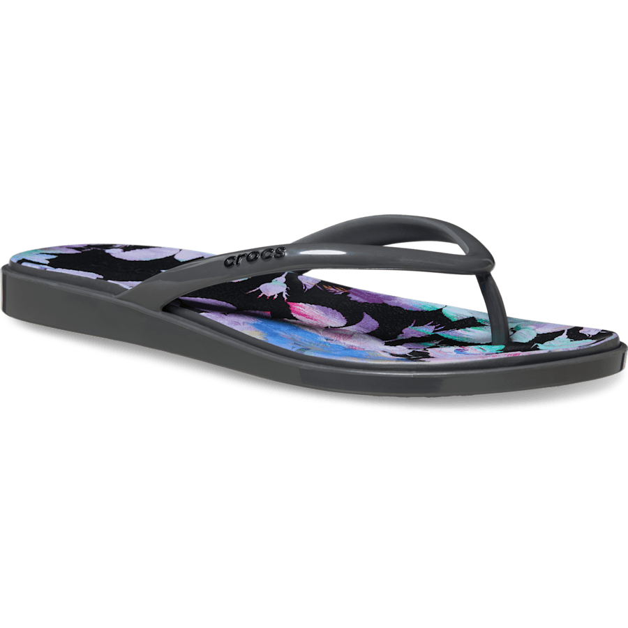 Miami Round Dark Floral Flip - US 0928