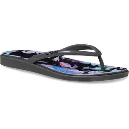 Miami Round Dark Floral Flip - US 0928