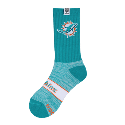 NFL Miami Dolphins Crocs Socks - US 2827