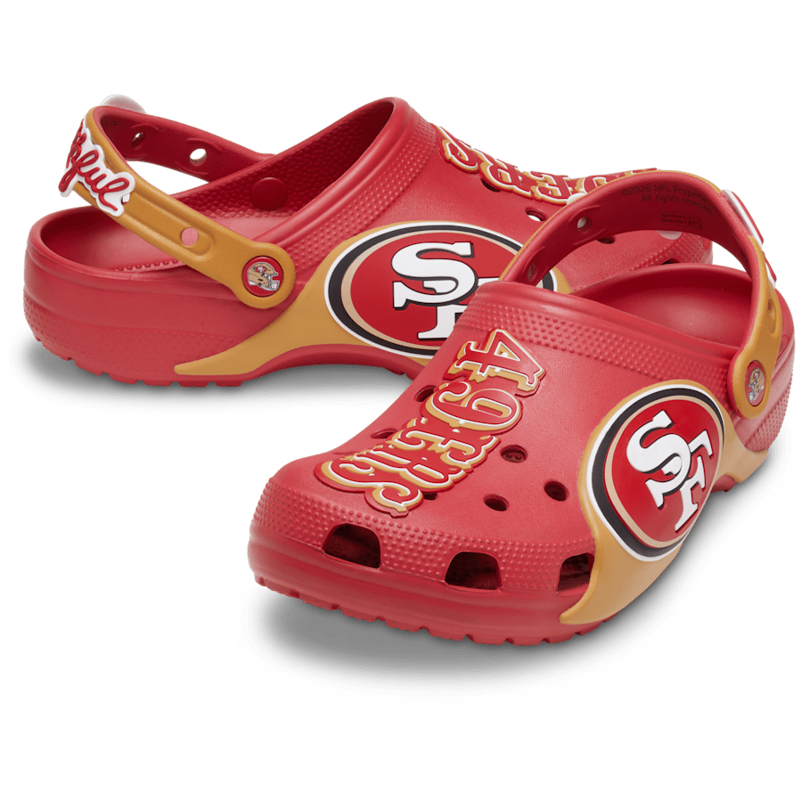 NFL San Francisco 49ers Graphic Classic Clog - US 4728