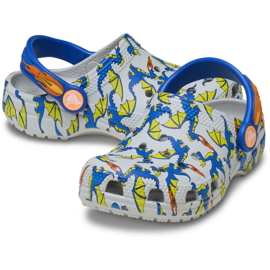 Toddler Classic Dragon Graphic Clog - US 2126