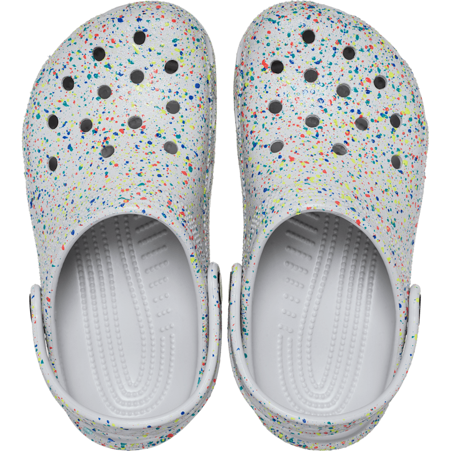 Kids' Classic Glow Paint Splatter Clog - US 5687