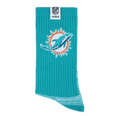 NFL Miami Dolphins Crocs Socks - US 2827