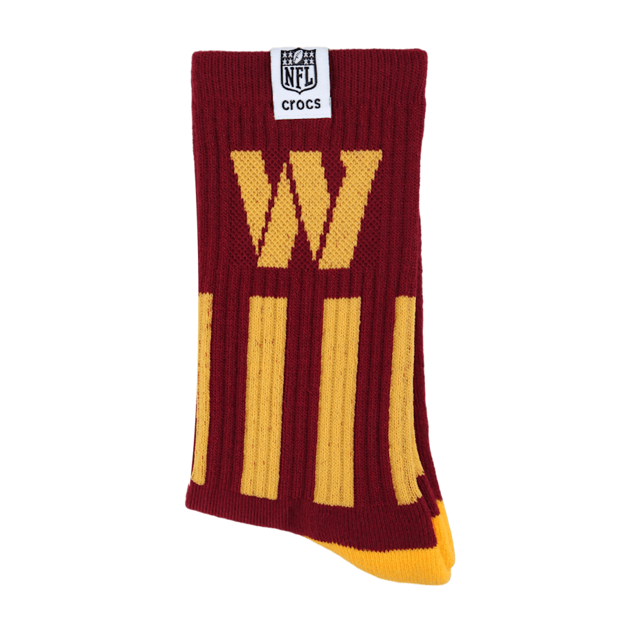 NFL Washington Commanders Crocs Socks - US 9746