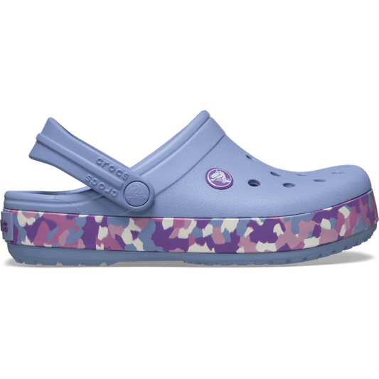 Kids' Crocband Glow Confetti Band Clog - US 6908