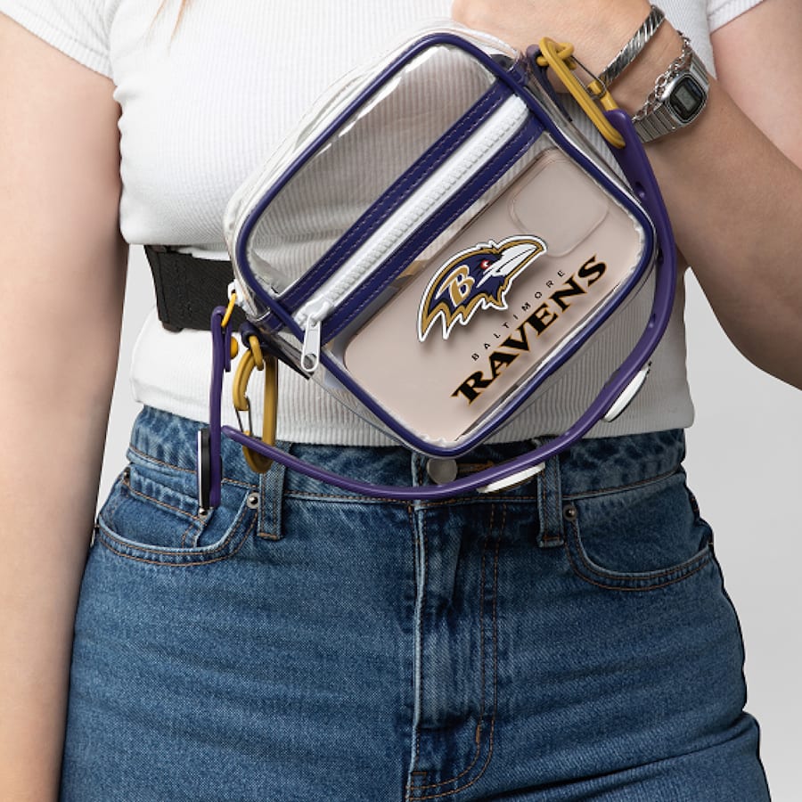 NFL Baltimore Ravens Clear Stadium Bag - US 9505