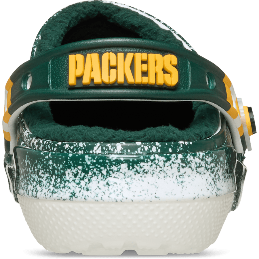 NFL Green Bay Packers Classic Lined Clog - US 6337