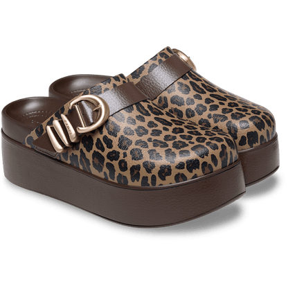 Dylan Platform Animal Buckle Clog - US 8831