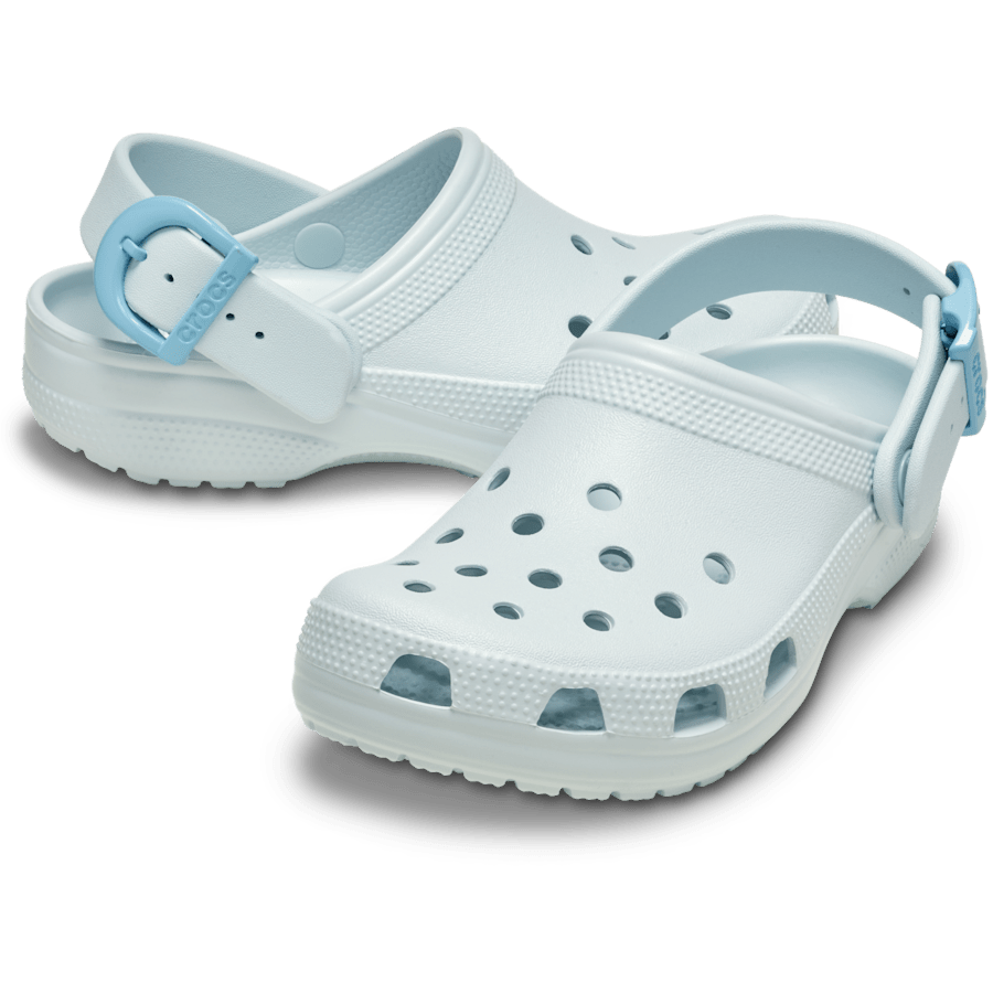 Classic Enamel Buckle Clog - US 2916