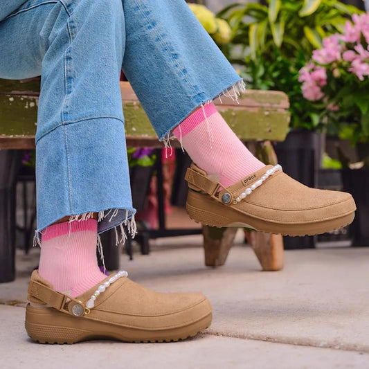 Classic Crafted Vegan Suede Clog - US 6129