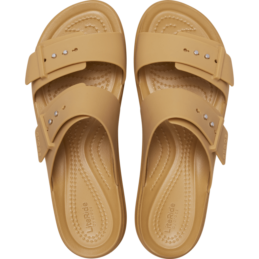 Brooklyn Buckle Low Wedge Sandal - US 8137
