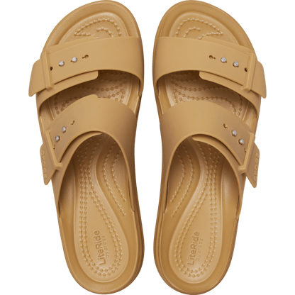 Brooklyn Buckle Low Wedge Sandal - US 8137