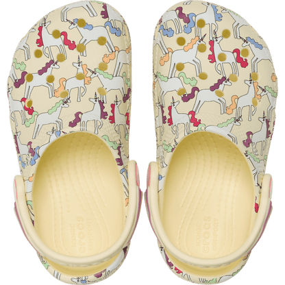Toddler Classic Unicorn Graphic Clog - US 7195