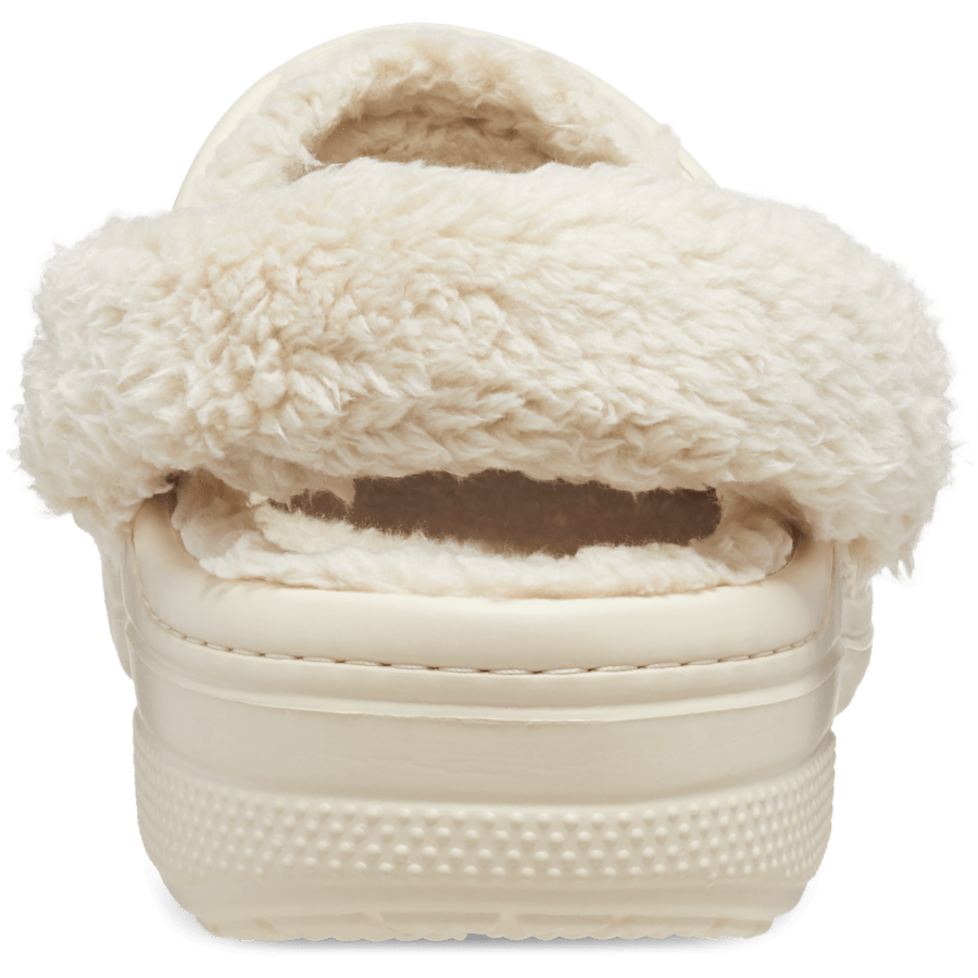 Baya Lined Fuzz-Strap Clog - US 2330