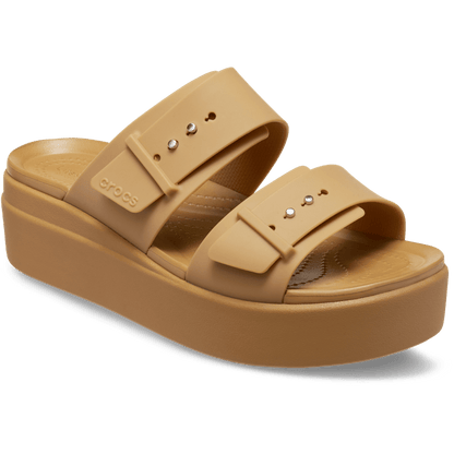 Brooklyn Buckle Low Wedge Sandal - US 8137