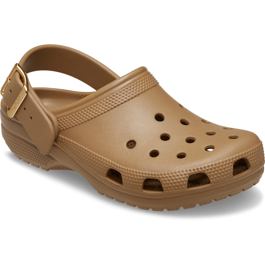 Classic Metallic Buckle Clog - US 4808