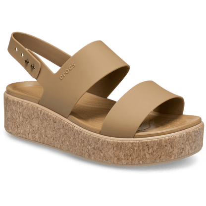 Brooklyn Low Wedge Cork Sandal - US 2826