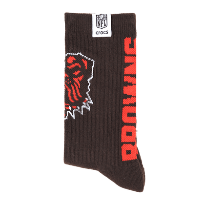 NFL Cleveland Browns Crocs Socks - US 1836