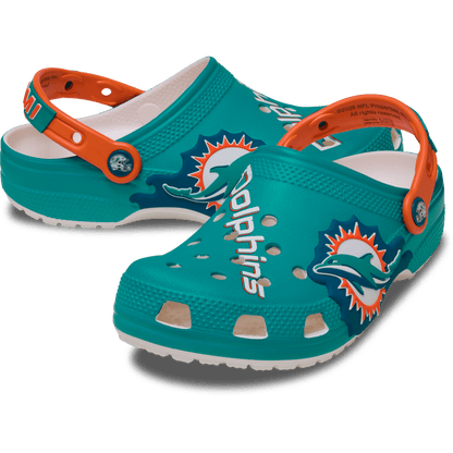Kids' NFL Miami Dolphins Graphic Classic Clog - US 7561