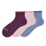Scallop Quarter Crew 3PK - US 1003