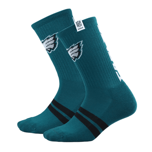 NFL Philadelphia Eagles Crocs Socks - US 8183